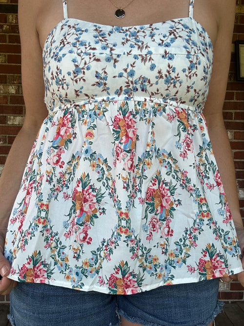 Bluebell Garden Top