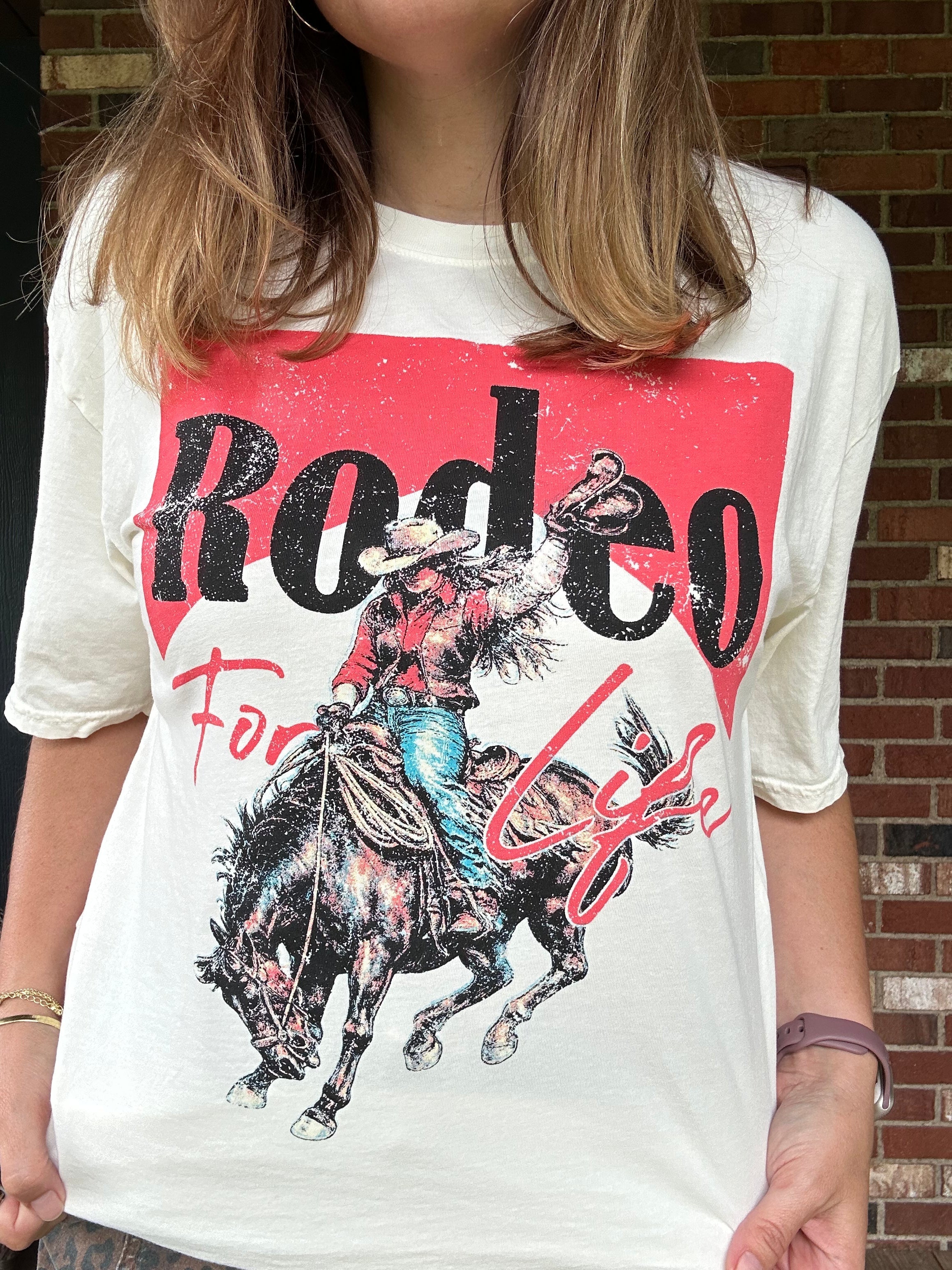 Rodeo For Life Graphic Tee
