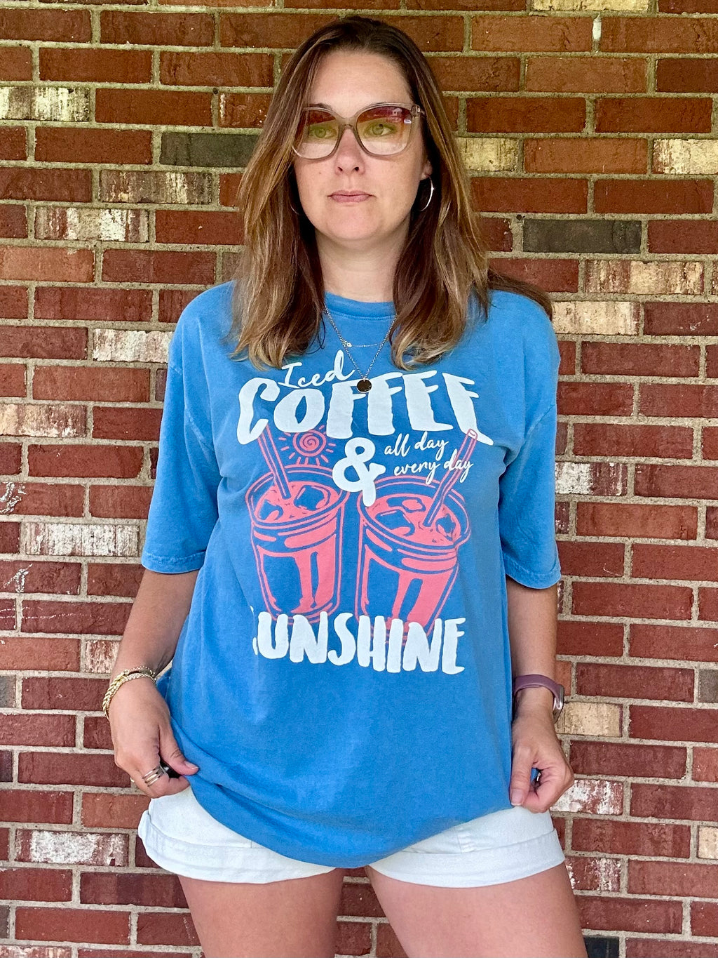 Iced Coffee & Sunshine Graphic Tee