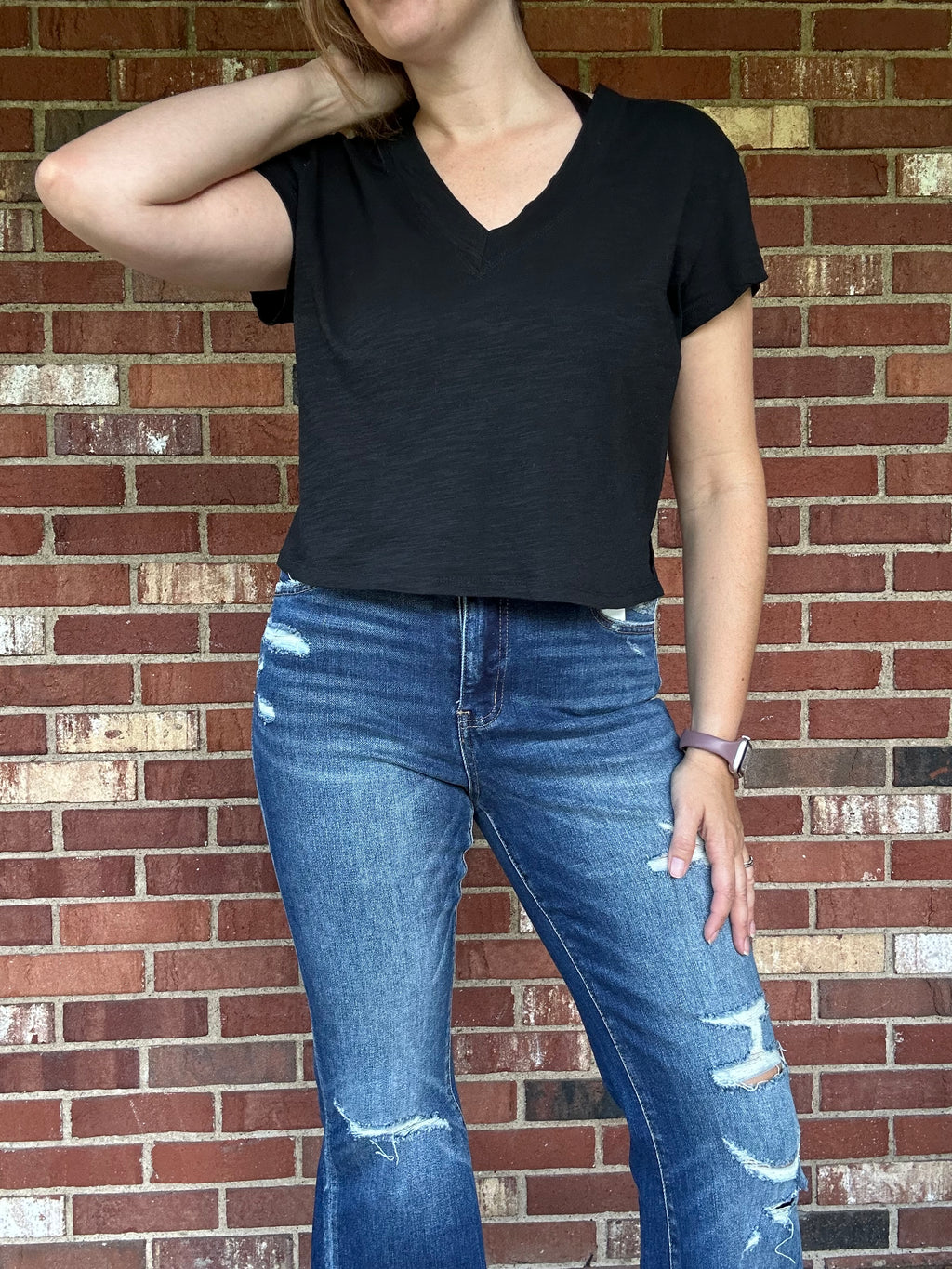 Til V-neck Tee